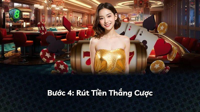Bước 4: Rút Tiền Thắng Cược
